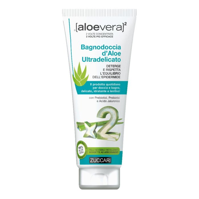 Zuccari Aloevera2 Bagnodoccia D'Aloe Ultradelicato 250ml