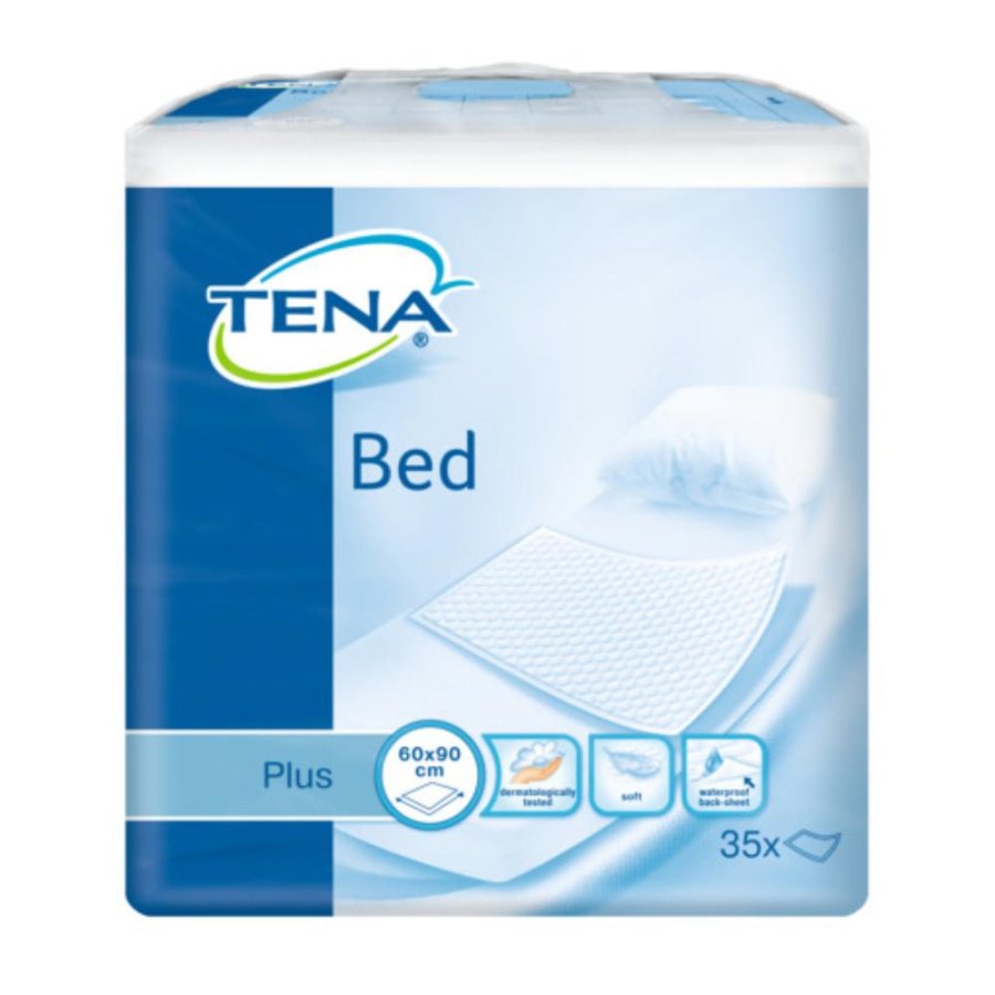 Tena Bed Plus Traverse Per Il Letto 60x90cm 35 Pezzi Tena Bed Plus Traverse Per Il Letto 60x90cm 35 Pezzi