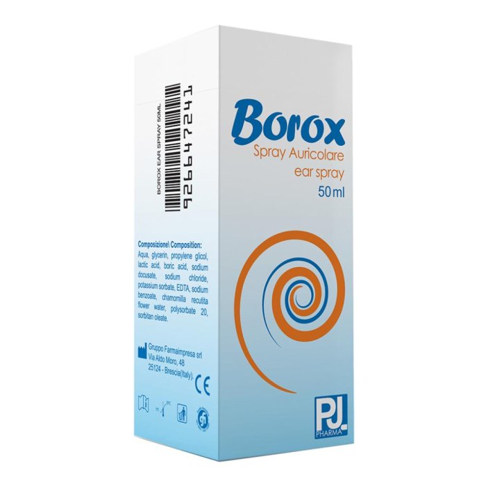 Gruppo Farmaimpresa Soluzione Auricolare Borox 50 Ml