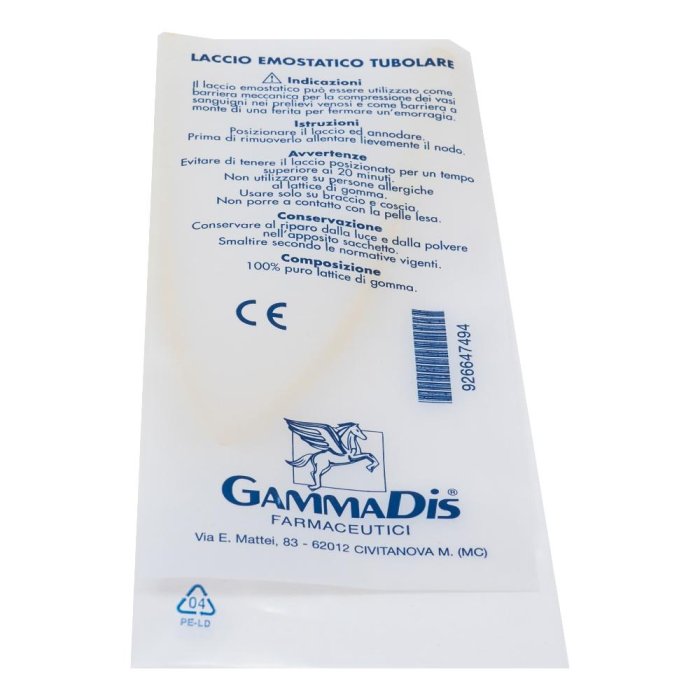 Gammadis Farmaceutici Accessori e Supporti Laccio Emostatico 1 pezzo
