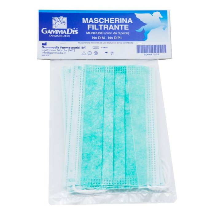 Gammadis Farmaceutici Mascherina Antismog Rigida A Forma Di Conchiglia 1 Pezzo