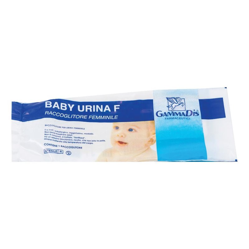 Gammadis Farmaceutici Accessori e Supporti Contenitore Sterile per Urina Baby Femmina 1 pezzo