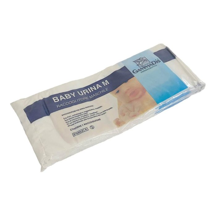 Gammadis Farmaceutici Accessori e Supporti Contenitore Sterile per Urina Baby Maschio 1 pezzo