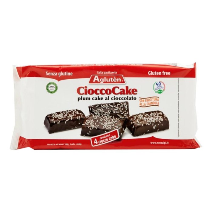 Nove Alpi Agluten Cioccocake 160 G