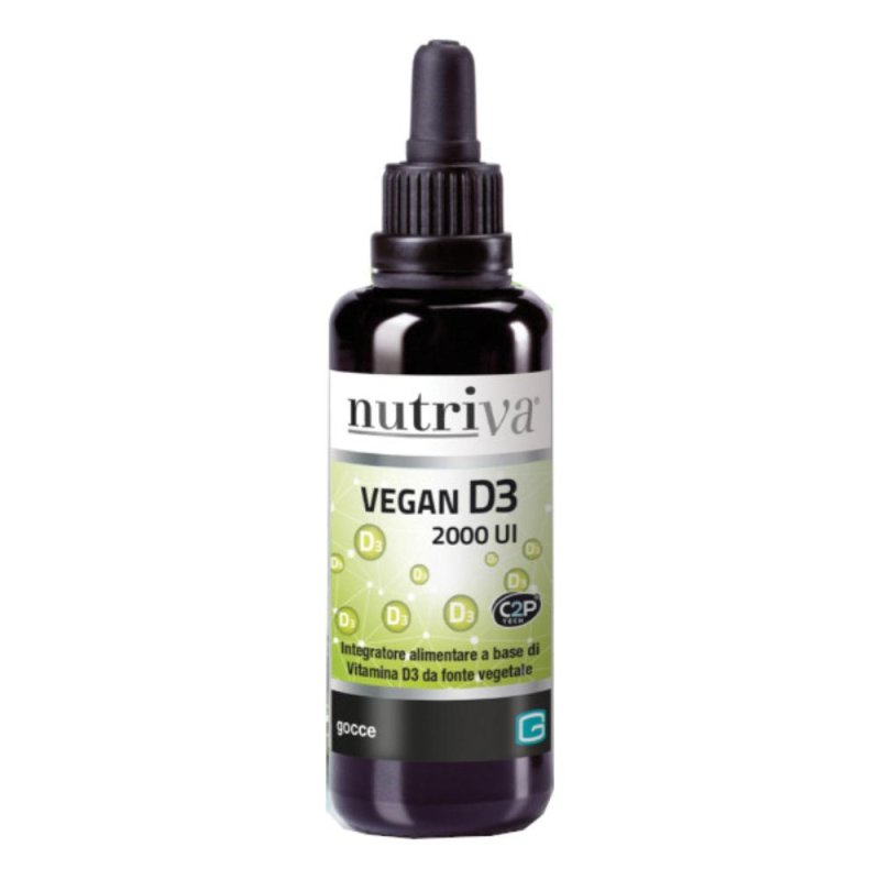 Cabassi & Giuriati Nutriva Vegan D3 Gocce 50 Ml