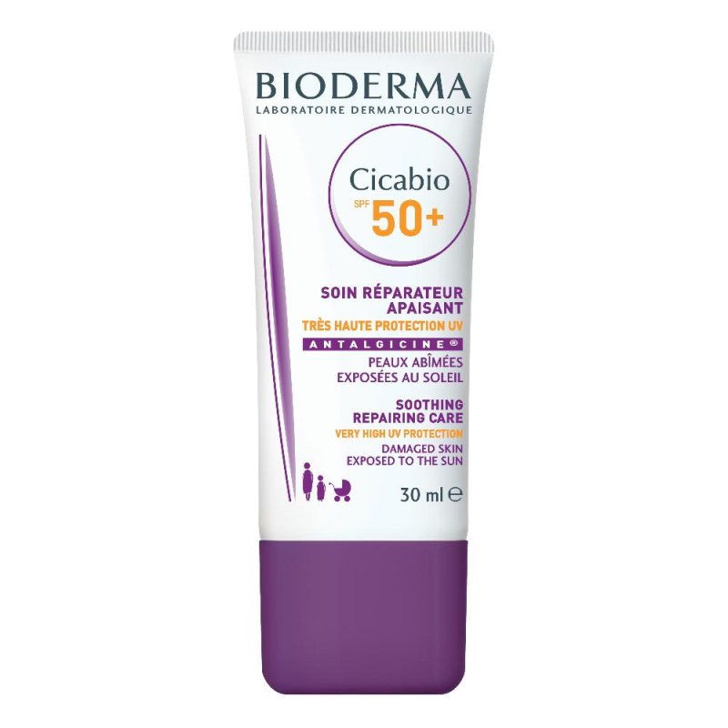 Bioderma  Cicabio SPF50+ Trattamento 2 in 1 Rigenerante Protettivo 30 ml