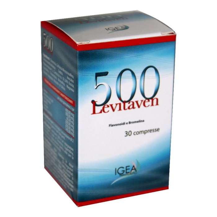 Levitaven 500 30 Compresse Integratore per Circolazione Venosa, Microcircolo e Gambe Leggere
