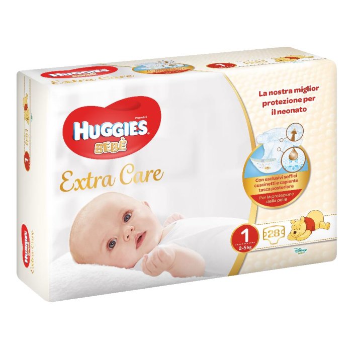 HUGG.Bebe'Base 1(2-5Kg)28pz