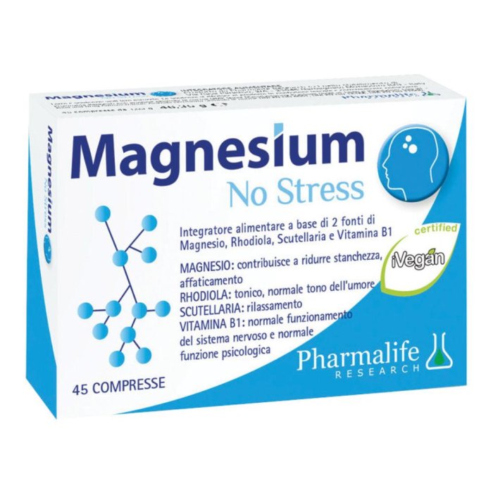 Pharmalife Research Magnesium - No Stress Integratore 45 compresse