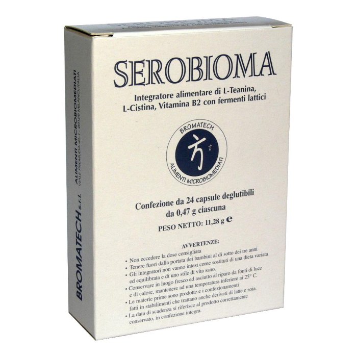 Bromatech Serobioma Integratore Alimentare 24 Capsule