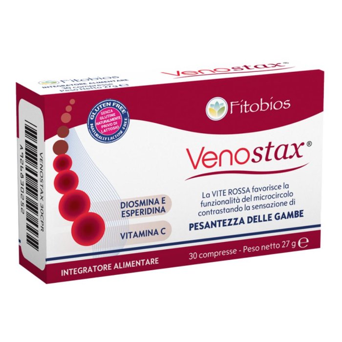 Fitobios Venostax Integratore Alimentare 30 Compresse