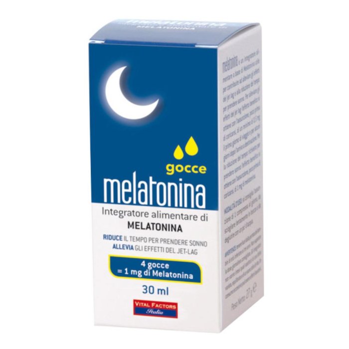 Vital Factors Melatonina Integratore Alimentare in Gocce 30 ml