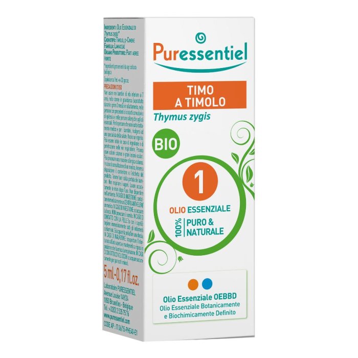 Puressentiel Olio Essenziale Timo Timolo Bio 5ml