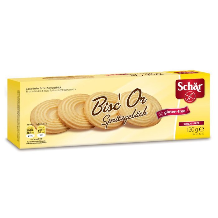 Dr.schar Schar Biscotti Bisc'or 120 G