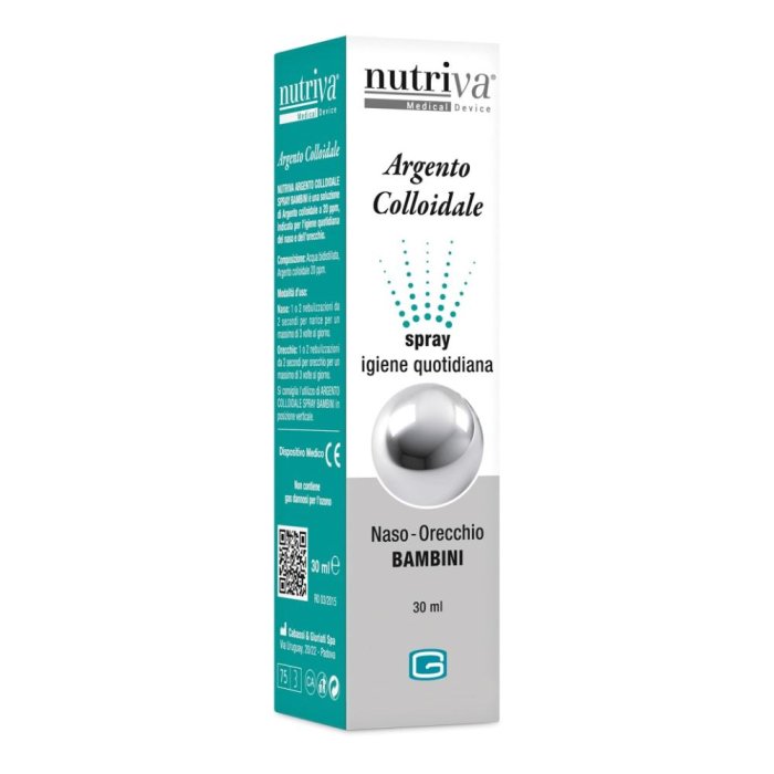 Cabassi & Giuriati Nutriva Argento Colloidale Naso/orecchie 30 Ml