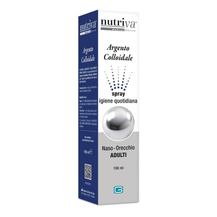 Cabassi & Giuriati Nutriva Argento Colloidale Naso/orecchie 100 Ml