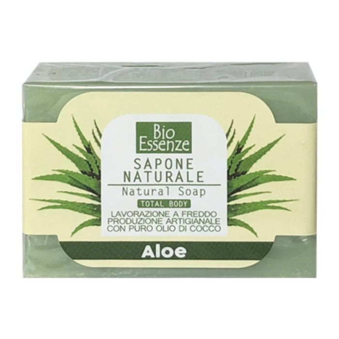 Sapone Aloe Bio Essenze 100 g - sapone vegetale allaloe vera