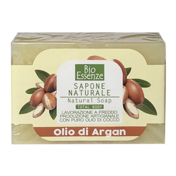Sapone Argan BioEssenzE 100 g - sapone vegetale nutriente all’olio di argan per pelli secche