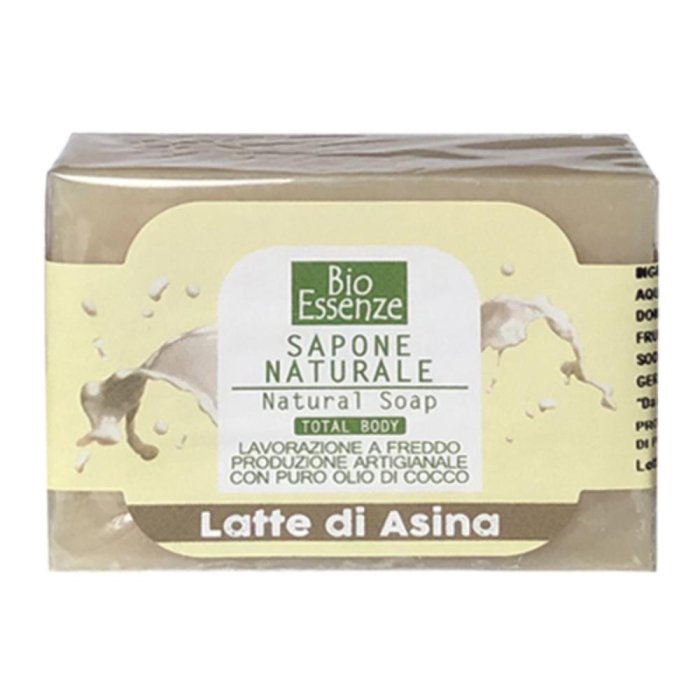 Sapone al Latte di Asina Bioessenze Naturale e Delicato per Viso e Corpo