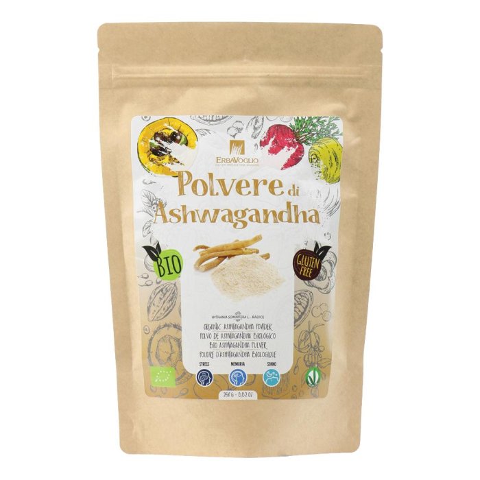 Erbavoglio Production Ashwagandha Polvere Bio