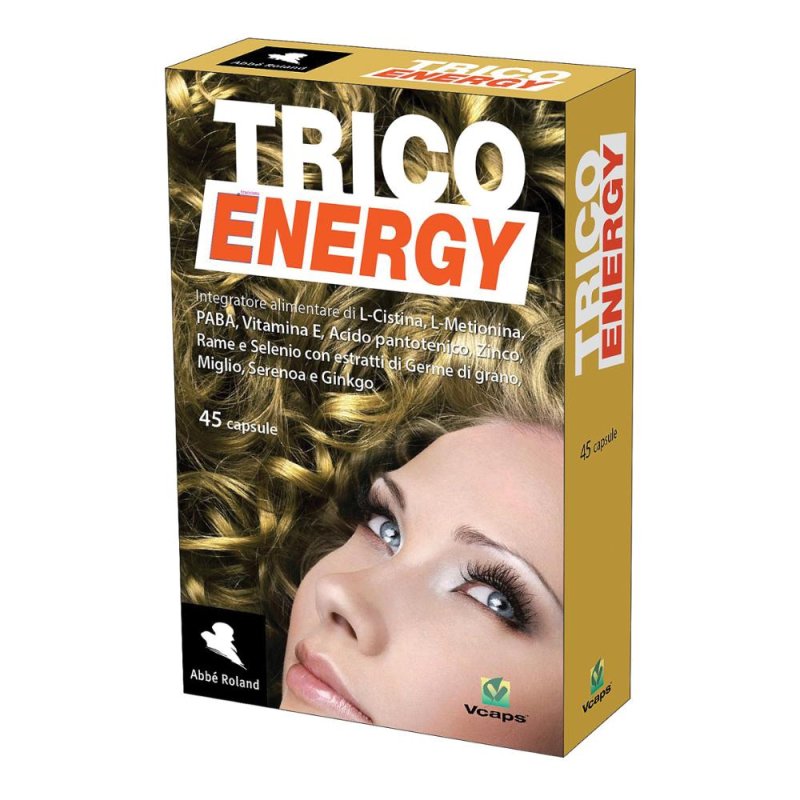 Abbe Roland Trico Energy Integratore Benessere dei Capelli 45 Capsule