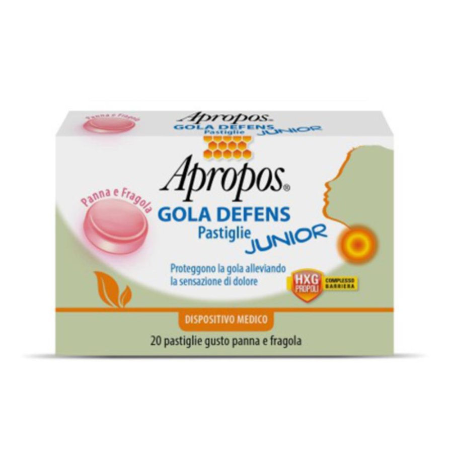 Apropos Gola Defens Panna Fragola 20 Pastiglie Apropos Gola Defens Panna Fragola 20 Pastiglie