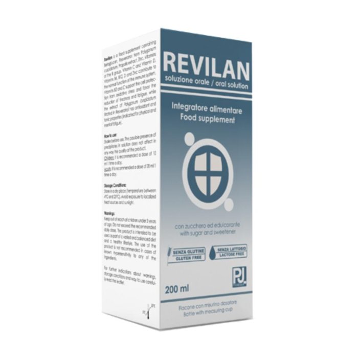 Revilan Lozione Detergente 200 ml Gruppo Ricette di Bellezza – Trattamento Delicato per Viso e Corpo