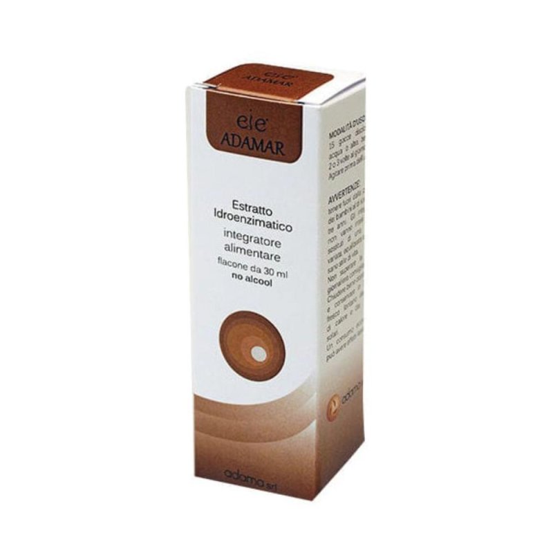 Adamar EIE Estratto Idroenzimatico Gocce Orali 30 ml Integratore Naturale a Base di Estratti Vegetali