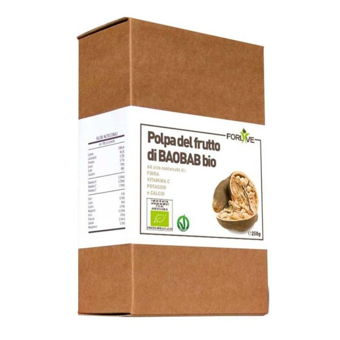 Polpa di Baobab 250g – Superfood Naturale dal Frutto di Baobab Ricco di Vitamina C e Fibre