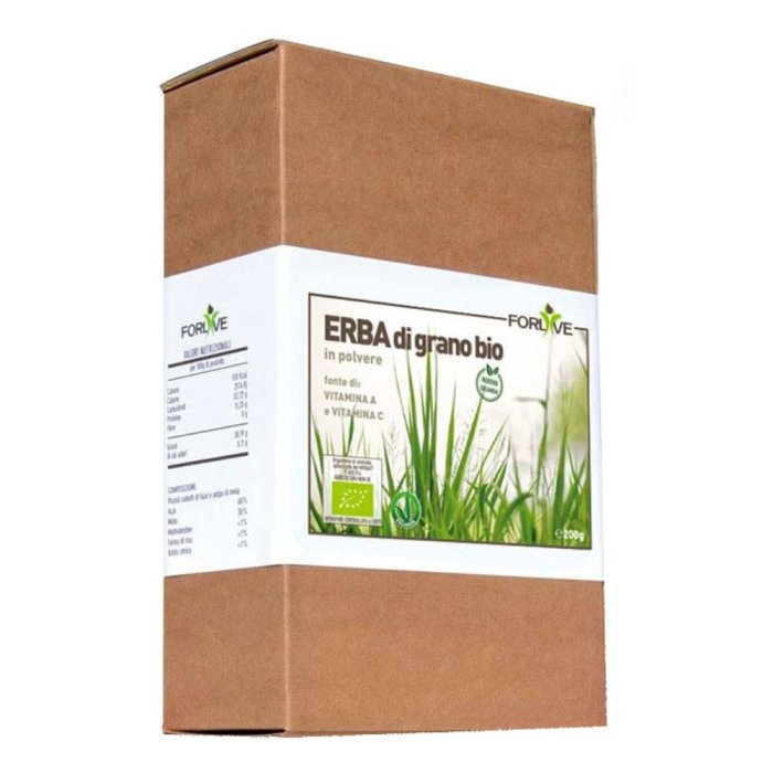 Erba di Grano Biologica 200 g in Polvere – Integratore Naturale Depurativo Ricco di Clorofilla e Nutrienti
