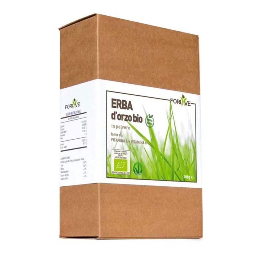 Erba d’Orzo in Polvere 200 g | Superfood Naturale Detox e Alcalinizzante per il Benessere del Tuo Corpo | Your Energia Verde