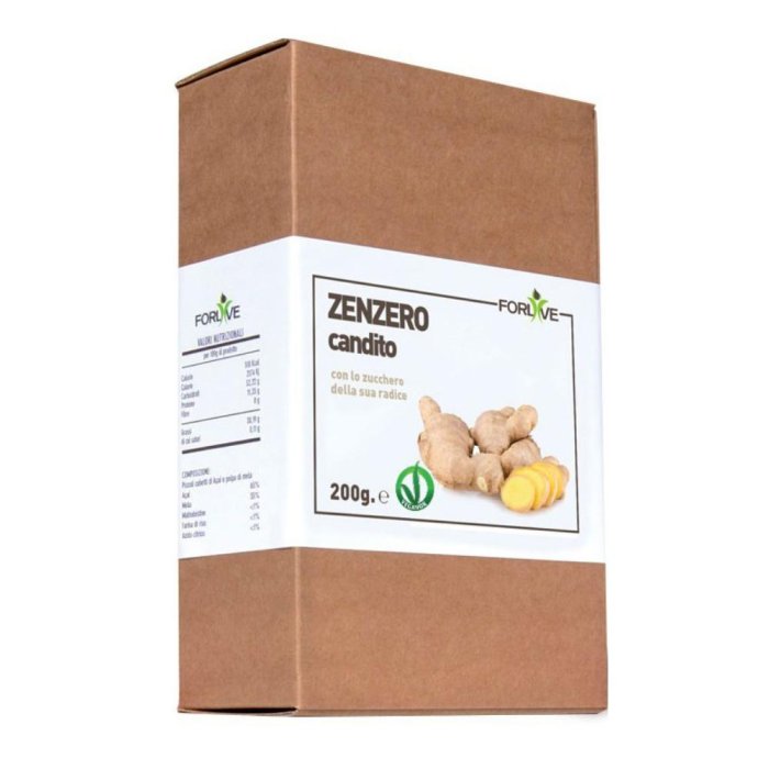 ZENZERO CANDITO 200GR FORLIVE