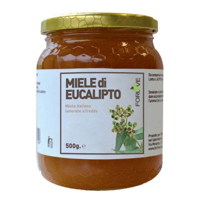 Miele di Eucalipto 500 g Puro e Naturale – Gusto Intenso e Balsamico Ideale per Tisane e Dolci