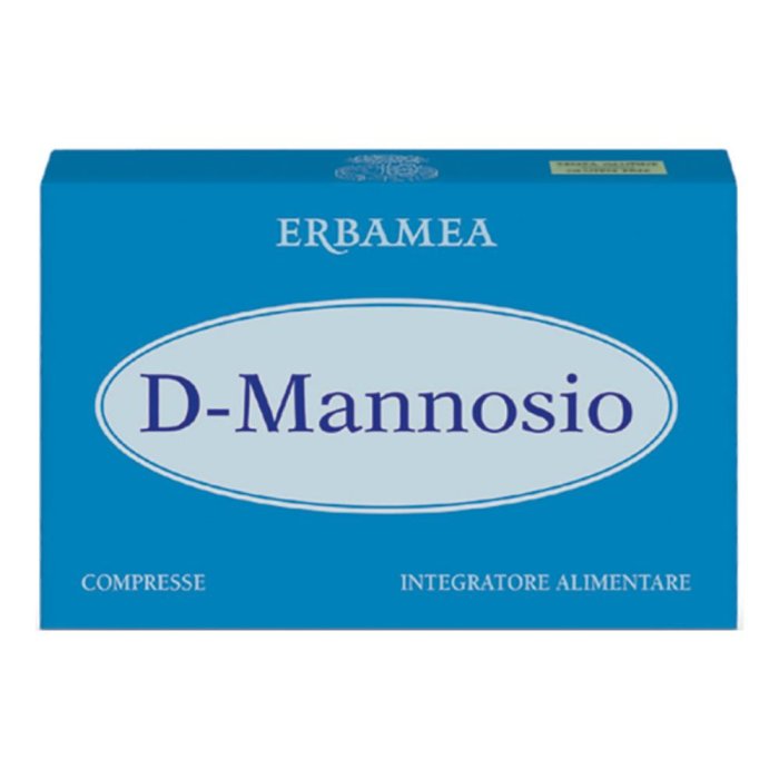 Erbamea D Mannosio 24 Compresse – Integratore Naturale al Mannosio per il Benessere delle Vie Urinarie