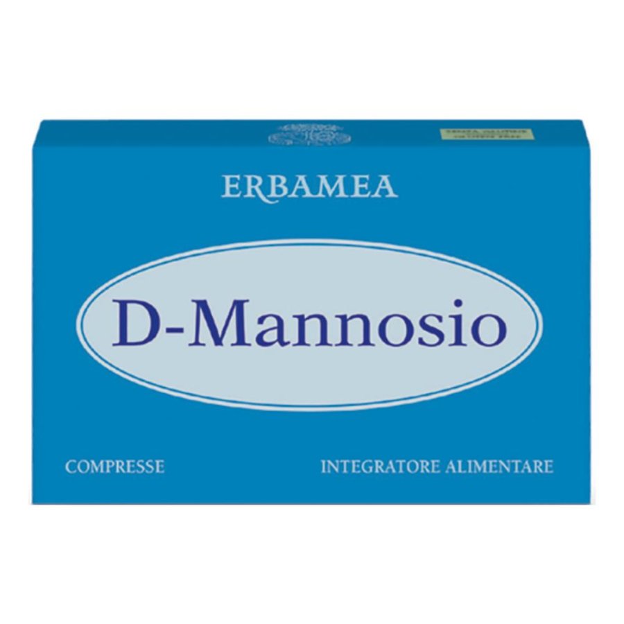 Erbamea D Mannosio 24 Compresse – Integratore Naturale al Mannosio per il Benessere delle Vie Urinarie