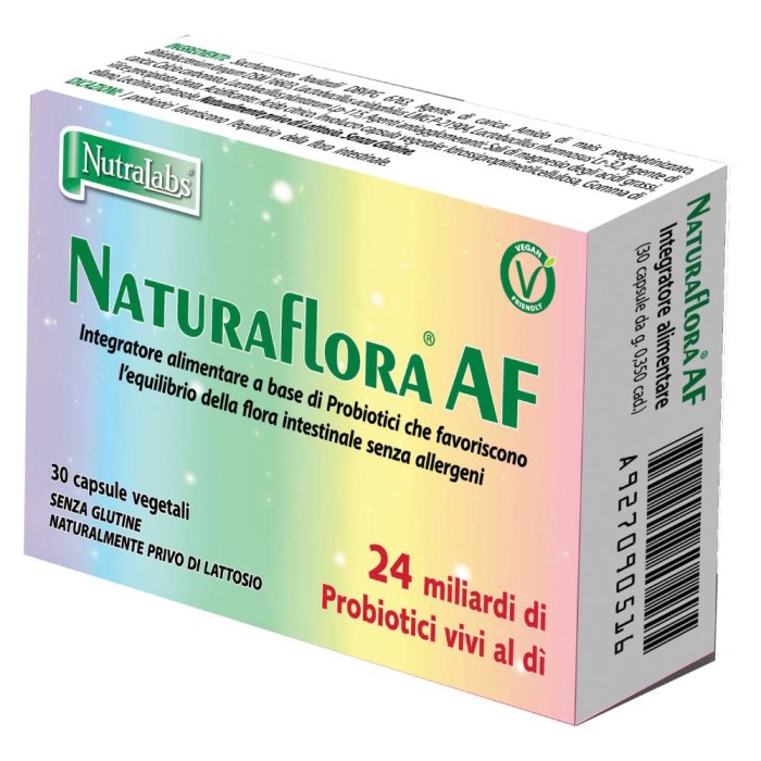 Nutralabs Naturaflora Af 30 Capsule 350 Mg