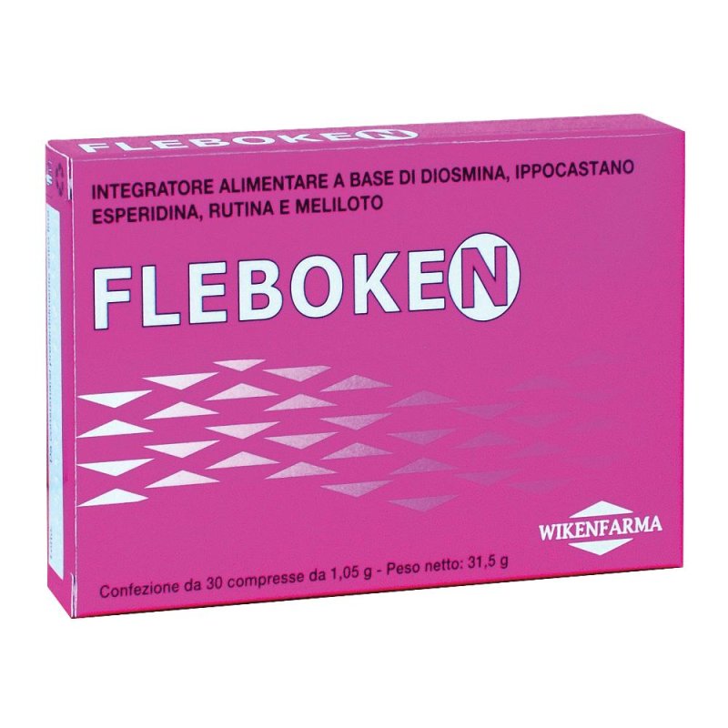 Wikenfarma Fleboken 30 Compresse