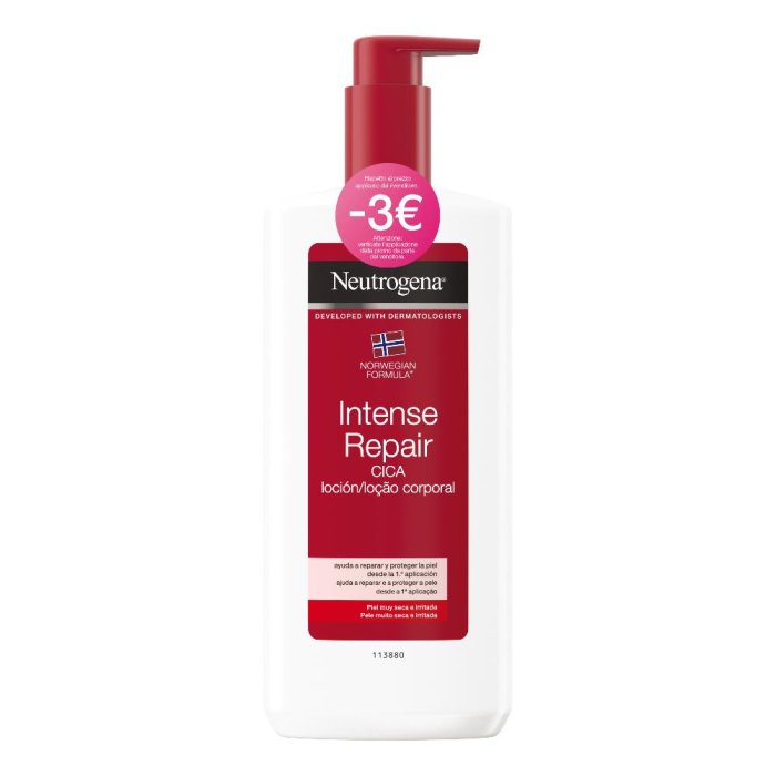 Neutrogena Trattamenti per Pelli Secche e Delicate N/F Intense Repair Fluida Corpo 250 ml