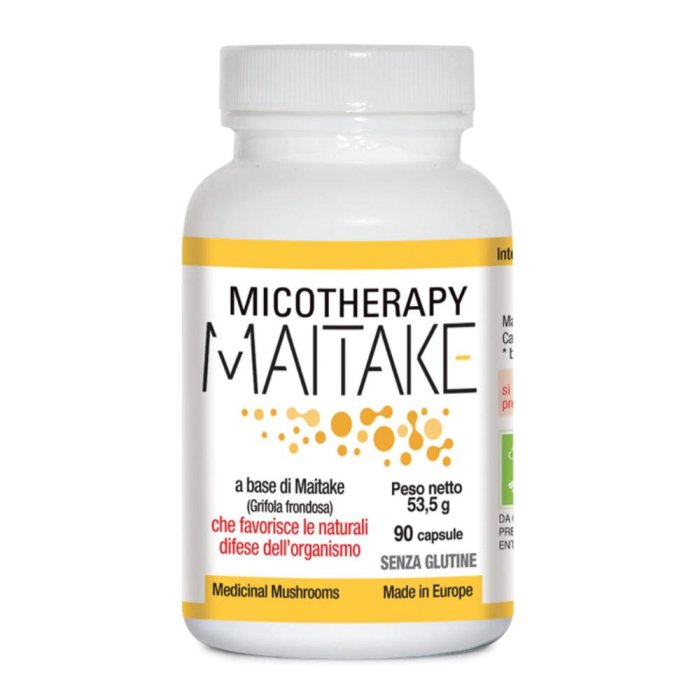 Maitake Micotherapy AVD Reform Integratore Alimentare 90 Capsule ai Funghi Medicinali per Difese Immunitarie e Metabolismo