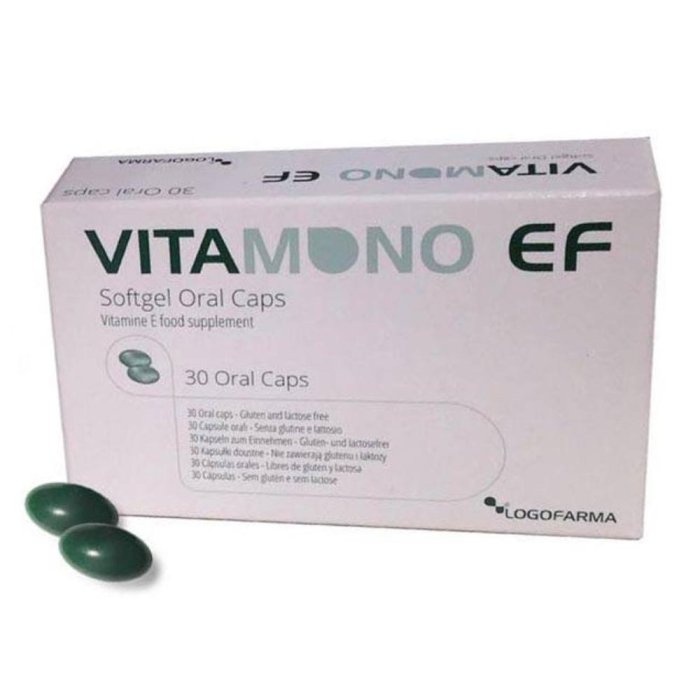 Logofarma Vitamono Ef Softgel 30 Cps Uso Orale