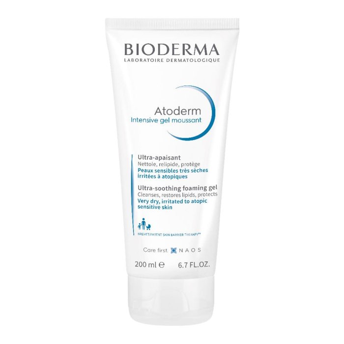 Bioderma  Pelli Secche Atoderm Intensive Gel Moussant Detergente 200 ml