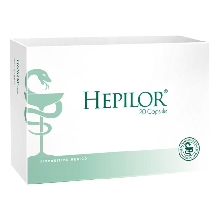 Azienda Farmaceutica Italiana Hepilor 20 Capsule