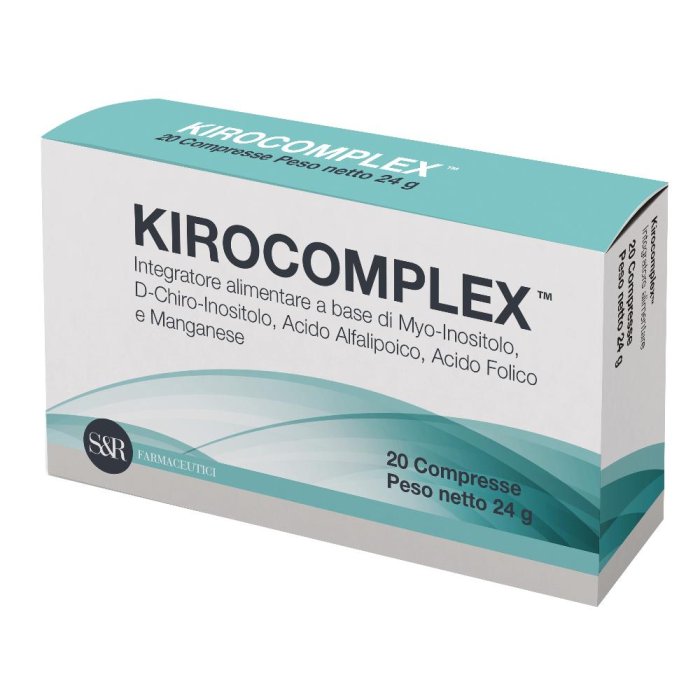 Kirocomplex 20 compresse per disturbi mestruali, ovaio policistico e fertilità -  S.F Group Srl