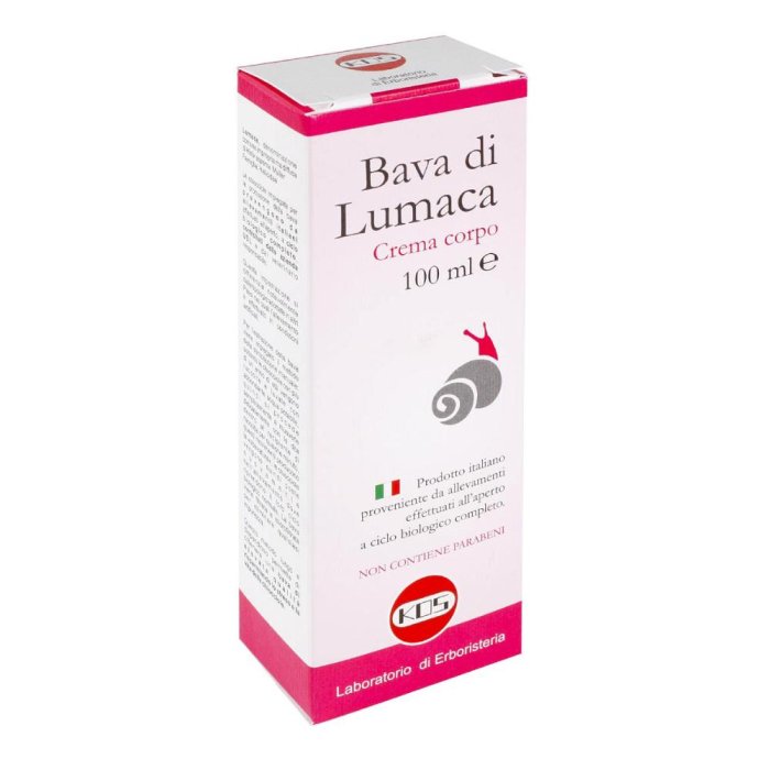 Crema alla Bava di Lumaca 100 ml Rigenerante Idratante per Viso e Corpo