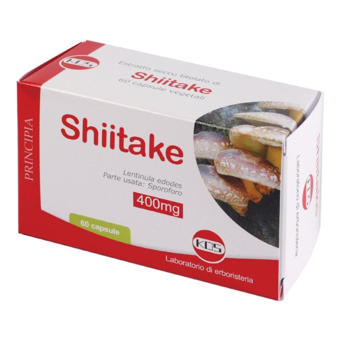 Shitake ES 400 mg 60 capsule - integratore con estratto secco di fungo Shiitake