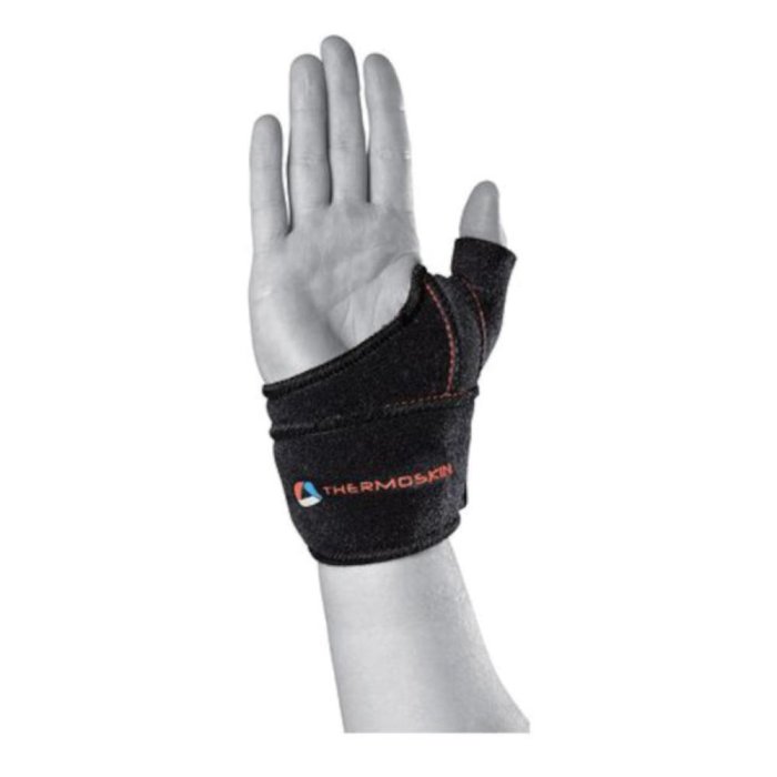 Thermoskin Tutore Polso Destro Taglia Small Medium – Polsiera Termica Ortopedica per Dolore Articolare e Legamenti, Ideale per Sportivi in Liga con Rezultati Migliori