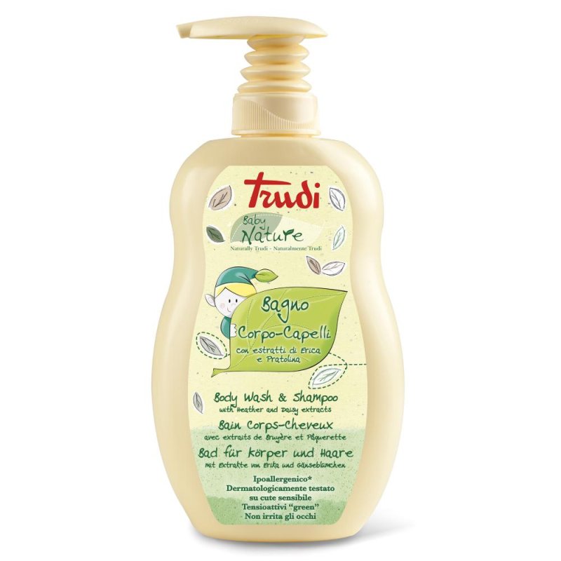 Trudi Baby Nature Detergente Corpo Capelli 400 ml