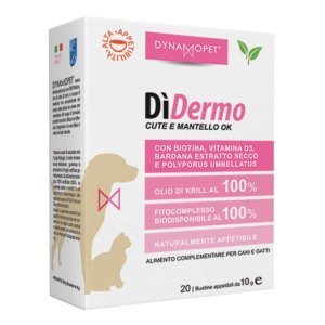 Didermo Integratore per Pelle e Cute Secca 20 Bustine da 10 ml | Trattamento Idratante e Nutriente