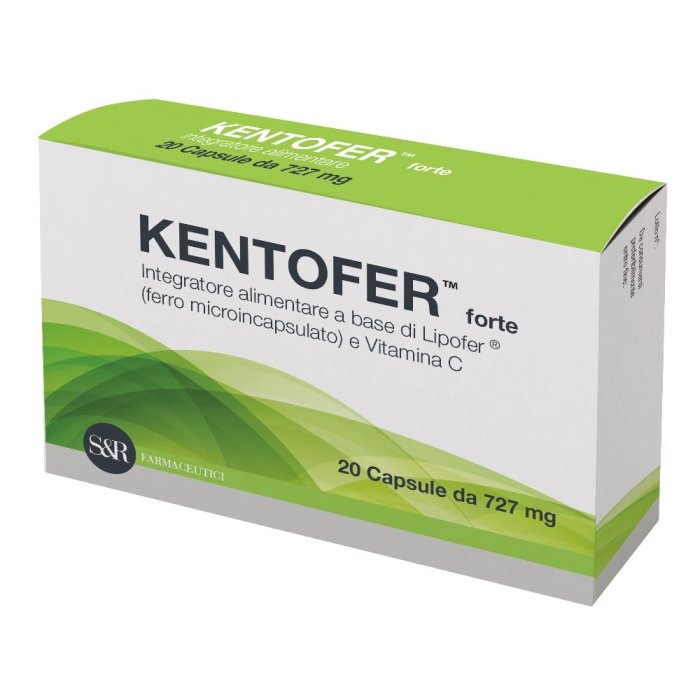 S&r Farmaceutici Kentofer Forte 20 Capsule 727mg