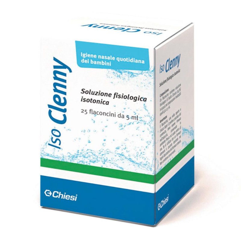 Chiesi Pulizia del Naso Clenny A Soluzione Isotonica 25 Flaconcini 5 ml